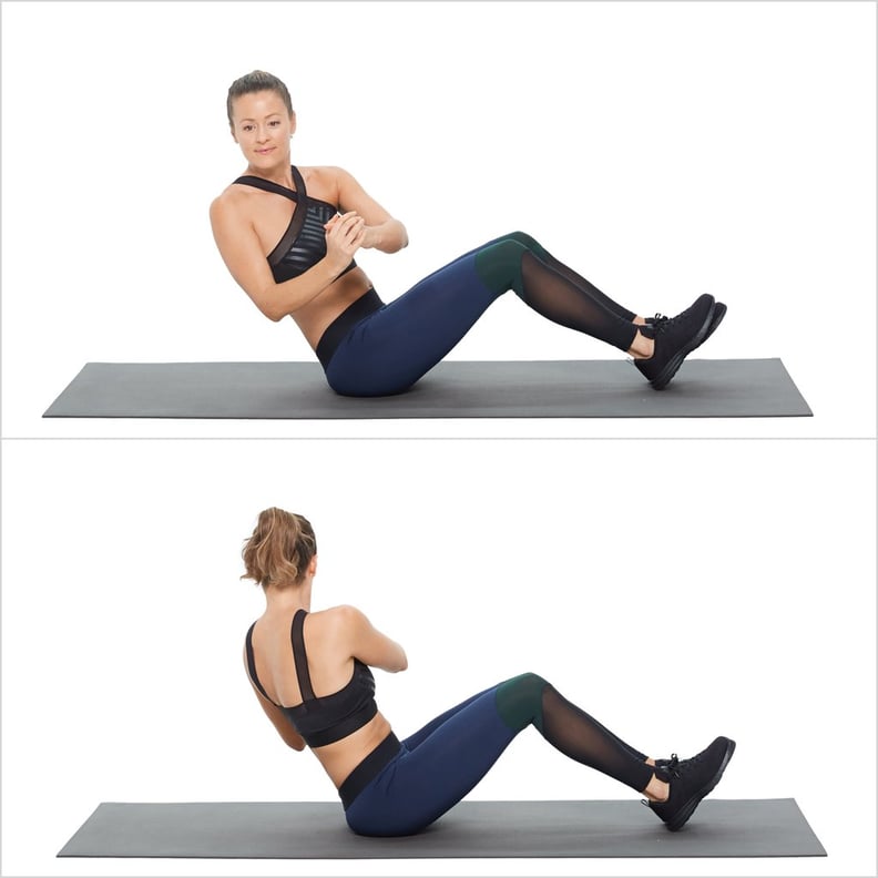 Russian Twist: The Move That Will Burn and Sculpt Your Abs | POPSUGAR Fitness